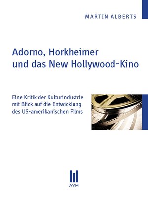 cover image of Adorno, Horkheimer und das New Hollywood-Kino